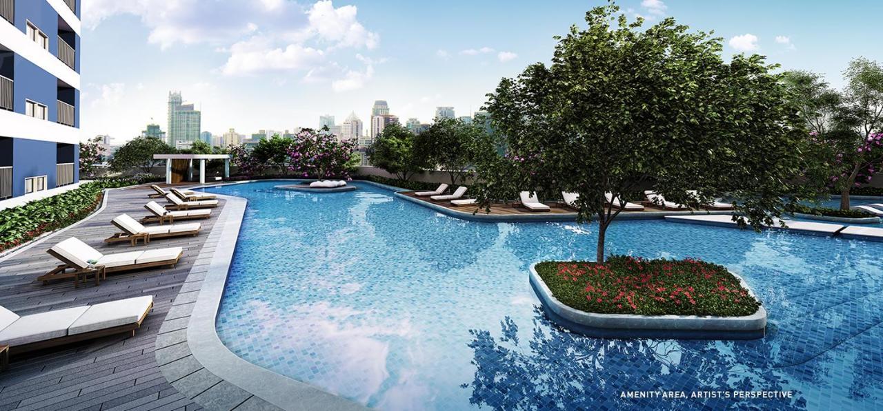 מנילה Great View 1 Bedroom Condo In Makati Near Trident Tower מראה חיצוני תמונה